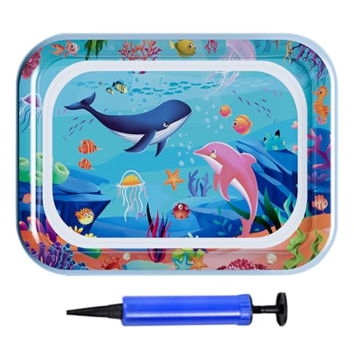 Celuicion Katzenwasserbettspielmatte, Haustierwasserbett,Haustierwassersensorische Matte - Wasserdichtes fleckresistentes Kühlkissen für kleine Tiere Schlittkomfort und Entspannung Celuicion Katzenwasserbettspielmatte, Haustierwasserbett,Haustierwassersensorische Matte - Wasserdichtes fleckresistentes Kühlkissen für kleine Tiere Schlittkomfort und Entspannung von Celuicion