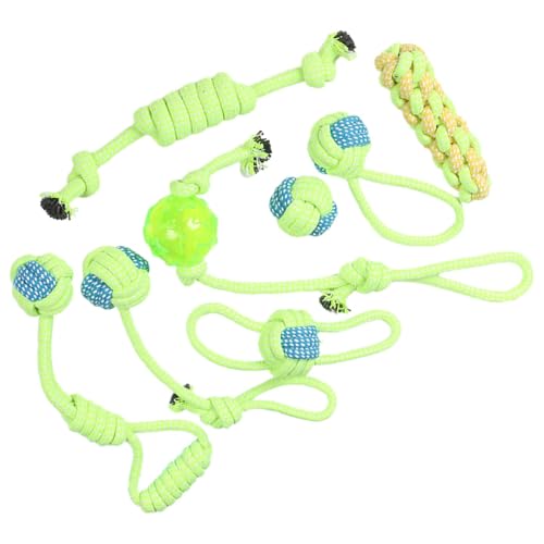 Celuicion Kautes Seil Baumwolle, Welpe zahler Spielzeug | 8 Stücke Welpe Teether Dog Seil Interaktiver Tauziehen,Innen im Freien, Trainer im Freien, tragbare Knotenschlepperkäsevorräte für Zuhause, Celuicion Kautes Seil Baumwolle, Welpe zahler Spielzeug | 8 Stücke Welpe Teether Dog Seil Interaktiver Tauziehen,Innen im Freien, Trainer im Freien, tragbare Knotenschlepperkäsevorräte für Zuhause, von Celuicion