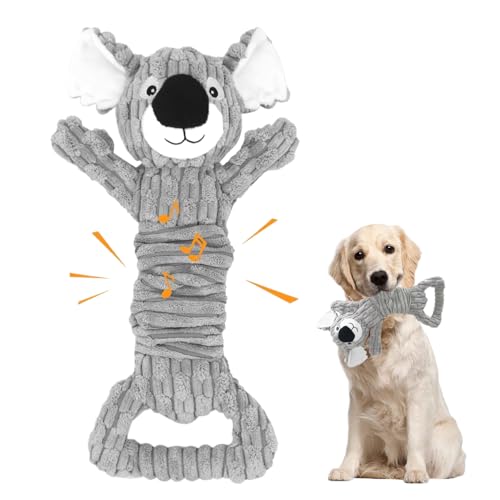 Celuicion Quietschspielzeug Für Hunde - Plüsch Zerrspielzeug Für Hunde - Welpen Kauspielzeug Für Zuhause Im Koala Design Celuicion Quietschspielzeug Für Hunde - Plüsch Zerrspielzeug Für Hunde - Welpen Kauspielzeug Für Zuhause Im Koala Design von Celuicion