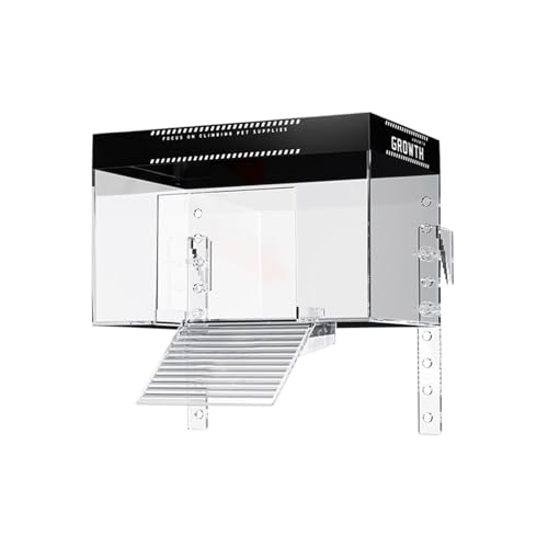 Celuicion Schildkröten -Backendock, Backendock für Turtle Tank | Pet Turtle Tank Ack -Dock mit Deckel,Tierbeobachtung Anti-Rutsch-Habitat-Top-Toper-Terrrapin-Gehäusekäfig für Hotel, Balkon von Celuicion