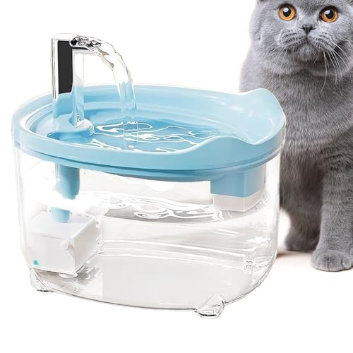 Celuicion Wasserbrunnen Für Haustiere - Trinkbrunnen Für Katzen - Leiser Automatischer Trinkbrunnen 1,5L Für Kleintiere Trinkstation Wohnung Haus Haustiere Celuicion Wasserbrunnen Für Haustiere - Trinkbrunnen Für Katzen - Leiser Automatischer Trinkbrunnen 1,5L Für Kleintiere Trinkstation Wohnung Haus Haustiere von Celuicion