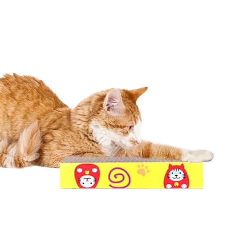 Katzenkratzbrett aus Pappe, Wellpappe-Katzenkratzer | Wellpappen-Kratzkarton-Unterlage,Wellpappe-Möbelschutz vor Katzenkratzern zum Nisten, Schlafen und Nickerchen der Katze Katzenkratzbrett aus Pappe, Wellpappe-Katzenkratzer | Wellpappen-Kratzkarton-Unterlage,Wellpappe-Möbelschutz vor Katzenkratzern zum Nisten, Schlafen und Nickerchen der Katze von Celuicion