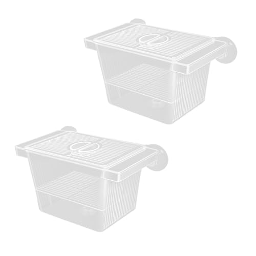 Mehrzweckfisch Isolationstanks Mit Starkem Saugnapf Für Aggressive Verletzte Schwangere Fische Und Brandschutz 2pcs Mehrzweckfisch Isolationstanks Mit Starkem Saugnapf Für Aggressive Verletzte Schwangere Fische Und Brandschutz 2pcs von Cenifin