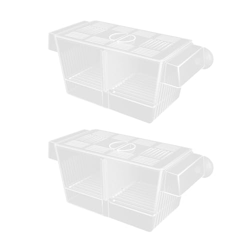 Mehrzweckfisch Isolationstanks Mit Starkem Saugnapf Für Aggressive Verletzte Schwangere Fische Und Brandschutz 2pcs Mehrzweckfisch Isolationstanks Mit Starkem Saugnapf Für Aggressive Verletzte Schwangere Fische Und Brandschutz 2pcs von Cenifin