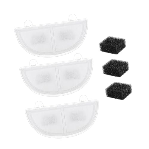 Set Von 3 Ersatzfilter Für Automatische Haustierbrunnen Katzen Wasserbrunnen Wasser Für Kätzchen Wasserspender Set Von 3 Ersatzfilter Für Automatische Haustierbrunnen Katzen Wasserbrunnen Wasser Für Kätzchen Wasserspender von Cenifin