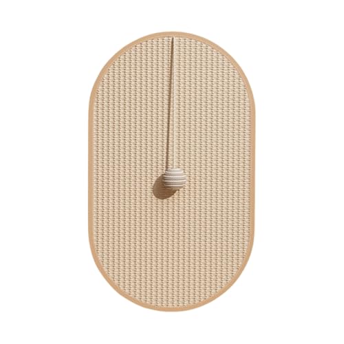 Sisal Katzen Kratzen Der Pad Wand Montierte Klebermöbelschutz Für Sofa Wandklauenschleiftafel Mit Haustierkugelspielzeug Sisal Katzen Kratzen Der Pad Wand Montierte Klebermöbelschutz Für Sofa Wandklauenschleiftafel Mit Haustierkugelspielzeug von Cenifin