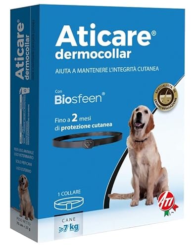 Aticare Hundehalsband über 8 kg. Hautschutz bei Neurodermitis, spezielle Pflegeanforderungen, revolutionäre Lösung von Jlwiy