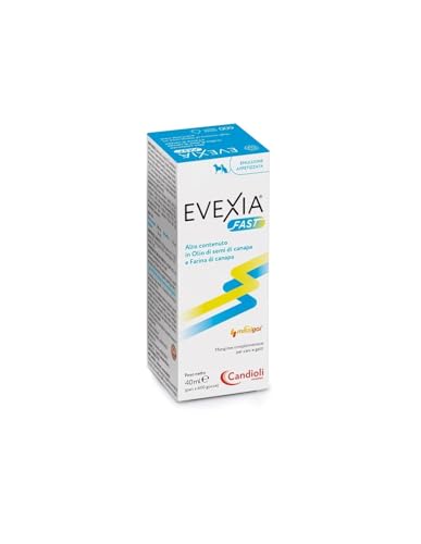 Evexia Fast Tropfen 40 ml Ergänzungsfuttermittel für Hunde und Katzen von Centrovete