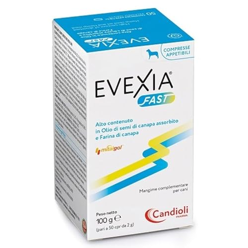 Evexia fast 50 cpr. Ergänzungsfuttermittel für Hunde von Jlwiy