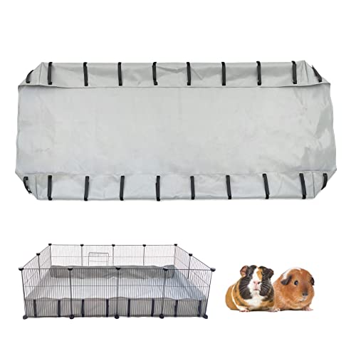 DOZZOPET Guinea Pig Cage Tarp Bottom for C & C Grids Habitat, Waterproof and Washable Liner Base for Rabbits,Chinchillas,Ferrets and Other Small Animals Pet (Upgrade-27 x 56") von Cenyo