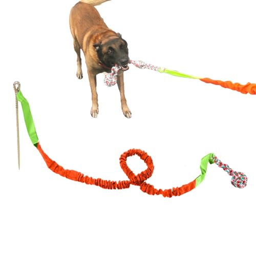 Ceolup Große, robuste Kauspielzeuge | Zerrspielzeug für Hunde - Unzerstörbares Welpen-Zahnspielzeug zum Kauen, Tauziehen, Zugseil für Hunde, Zahnreinigung, interaktives Seil von Ceolup