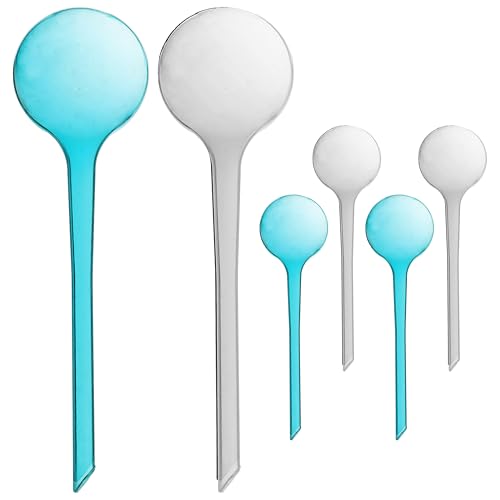 Cepewa Bewässerungskugel 6er Set | 7x28cm Kunststoff blau weiß transparent | Bewässerungssystem Durstkugel Wasserspender Cepewa Bewässerungskugel 6er Set | 7x28cm Kunststoff blau weiß transparent | Bewässerungssystem Durstkugel Wasserspender von Cepewa