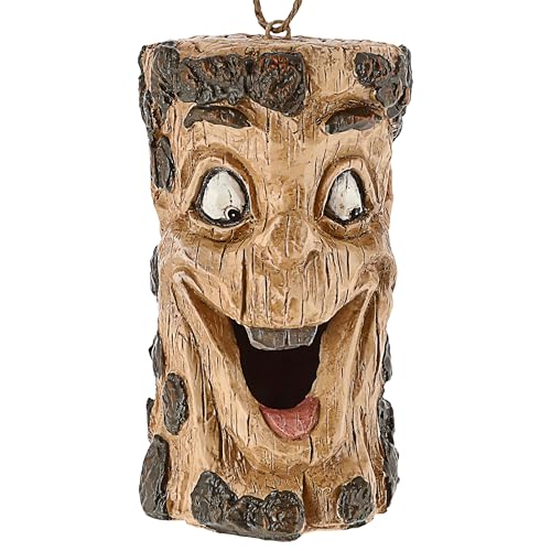 Vogelhaus zum Aufhängen Waldgeist | 11x21cm naturfarben Polyresin | Häuschen Futterstation Vogelkasten Veranda Balkon Vogelhaus zum Aufhängen Waldgeist | 11x21cm naturfarben Polyresin | Häuschen Futterstation Vogelkasten Veranda Balkon von Cepewa