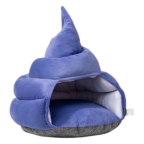 Cat Bed Cave, Cat Bed, Comfortable Cat Hut, Cat Tent Hideaway, Comfortable Pet Bed Hideaway Cozy Poop-Shaped Cat Bed Cave with Soft Plush Material and Pp Cotton Filling for Cats and Small Dogs Cat Bed Cave, Cat Bed, Comfortable Cat Hut, Cat Tent Hideaway, Comfortable Pet Bed Hideaway Cozy Poop-Shaped Cat Bed Cave with Soft Plush Material and Pp Cotton Filling for Cats and Small Dogs von Ceprznvey