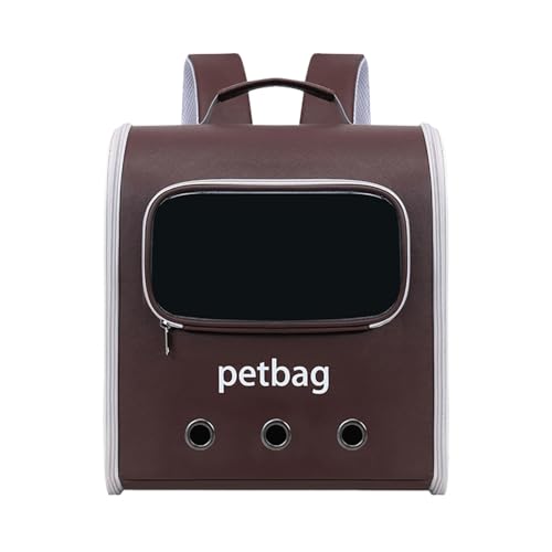 Cat Carrier, Cat Travel Backpack, Cat Carrier Backpack, Expandable Large Pet Backpack,14.17x9.45x15.75 Inches for Small Dogs, Comfortable and Spacious Travel Carrier for Hiking and Trips von Ceprznvey