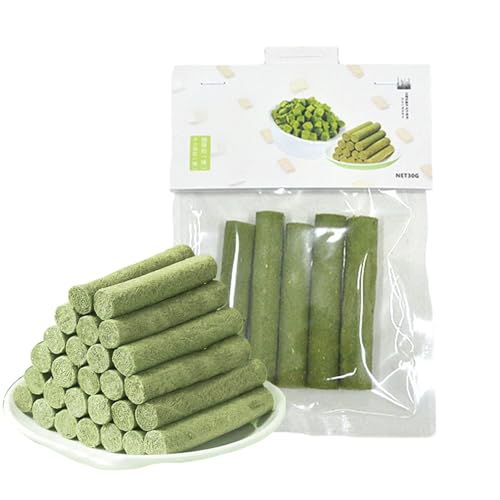 Cat Grass Treats, Freeze-Dried Teething Sticks, Hairball Control & Digestive Support, Natural Chew Snack, Ideal for Indoor Cats, 6.3 x 7.87 Zoll, 5 Stück von Ceprznvey