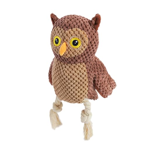 Ceprznvey Dog Chew Toy, Interaktives Hundespielzeug, Eulen-Hundespielzeug, Haustier-Kauspielzeug, interaktives Tierspielzeug für endlosen Spaß mit weichem Polarfleece, 8,27 x 5,91 x 3,94 Zoll für Ceprznvey Dog Chew Toy, Interaktives Hundespielzeug, Eulen-Hundespielzeug, Haustier-Kauspielzeug, interaktives Tierspielzeug für endlosen Spaß mit weichem Polarfleece, 8,27 x 5,91 x 3,94 Zoll für von Ceprznvey