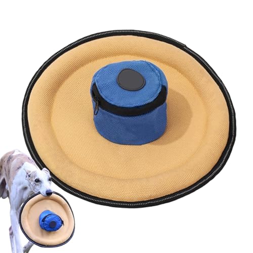 Ceprznvey Dog Flying Disc, Soft Canvas Dog Toy, Interactive Pet, Efficient on Teeth, Snack Bag Included, Perfect for Outdoor Games, Sports, Travel, Beach, 7.5 Inches Ceprznvey Dog Flying Disc, Soft Canvas Dog Toy, Interactive Pet, Efficient on Teeth, Snack Bag Included, Perfect for Outdoor Games, Sports, Travel, Beach, 7.5 Inches von Ceprznvey