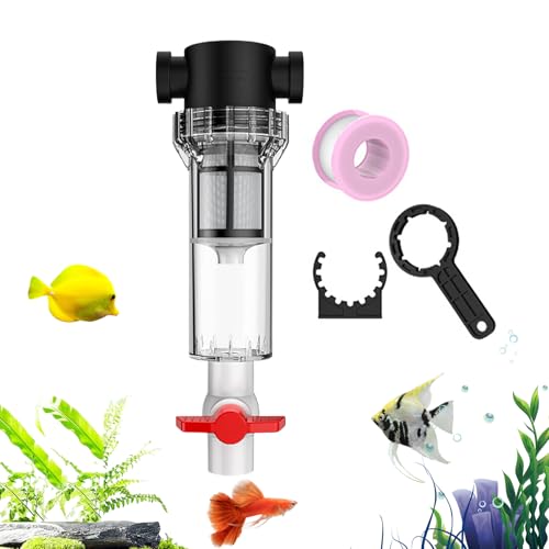 Ceprznvey Filter für Fischaquarium | Tauchfilter für Aquarium | Effektives Trennsystem mit Filtration für Salzwasserbecken und kleinen Teich von Ceprznvey