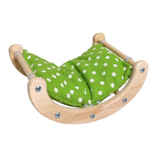 Ceprznvey Hamster Hammock, Pet Hammock, Small Animal Sleeping Bedding, Multifunctional House, Wooden Rocking Chair, Reusable Bedding for Hamsters, Portable Supplies, 7.48 X 5.91 X 3.54 Ceprznvey Hamster Hammock, Pet Hammock, Small Animal Sleeping Bedding, Multifunctional House, Wooden Rocking Chair, Reusable Bedding for Hamsters, Portable Supplies, 7.48 X 5.91 X 3.54 von Ceprznvey