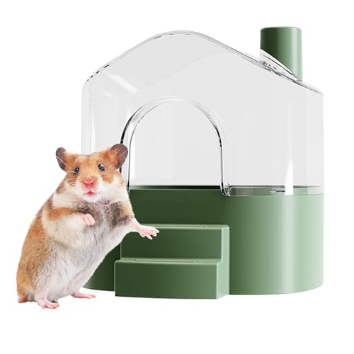 Ceprznvey Hamster Sand Box, Transparent Hamster Bathroom, Small Animal Sand Bath, Durable Abs & Polystyrene, Play & Clean Space, Hiding & Sleeping Area, 7.28x6.93x6.77 Ceprznvey Hamster Sand Box, Transparent Hamster Bathroom, Small Animal Sand Bath, Durable Abs & Polystyrene, Play & Clean Space, Hiding & Sleeping Area, 7.28x6.93x6.77 von Ceprznvey