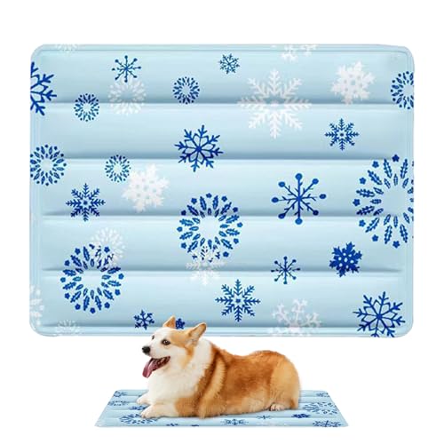 Ceprznvey Hundekühlmatte | Kühle Gelmatte Für,Wasserdicht Für Sommer, Ruhe & Schlaf In Wohnung, Garten, Freigehege, Wohnzimmer Und Draußen von Ceprznvey