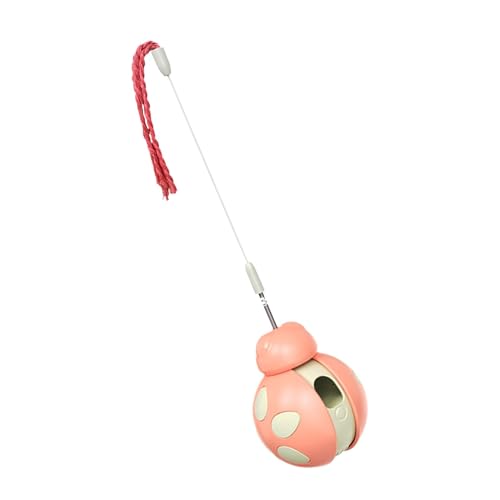 Ceprznvey Interactive Cat Toy, Cat Toy, Teaser Rope Cat Toy, Treat Dispensing Toy, Indoor Interactive Cat Toy with Teaser Rope and Wobble Feature for Stimulating Play and Exercise, 3.15x2.99x11.81in Ceprznvey Interactive Cat Toy, Cat Toy, Teaser Rope Cat Toy, Treat Dispensing Toy, Indoor Interactive Cat Toy with Teaser Rope and Wobble Feature for Stimulating Play and Exercise, 3.15x2.99x11.81in von Ceprznvey