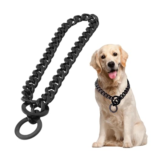 Ceprznvey Würgerhalsband für große Hunde – Dressurkette 86 cm – Kette aus Edelstahl für Outdoor-Aktivitäten geeignet für Hals 76 cm große und kleine Rassen Ceprznvey Würgerhalsband für große Hunde – Dressurkette 86 cm – Kette aus Edelstahl für Outdoor-Aktivitäten geeignet für Hals 76 cm große und kleine Rassen von Ceprznvey