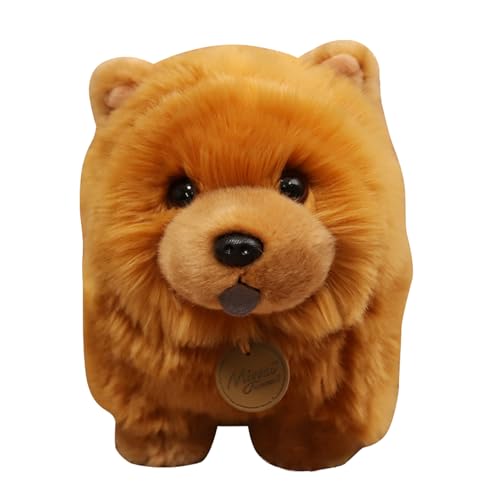 Chow Chow Plush, Realistic Dog Toy, Soft Cuddly Companion, Fuzzy Animal Figur, Life Like Stuffed Design, Comforting Hug Buddy, Pet Lovers Decor, Bedtime Snuggle Toy, Brown Chow Chow Plush, Realistic Dog Toy, Soft Cuddly Companion, Fuzzy Animal Figur, Life Like Stuffed Design, Comforting Hug Buddy, Pet Lovers Decor, Bedtime Snuggle Toy, Brown von Ceprznvey
