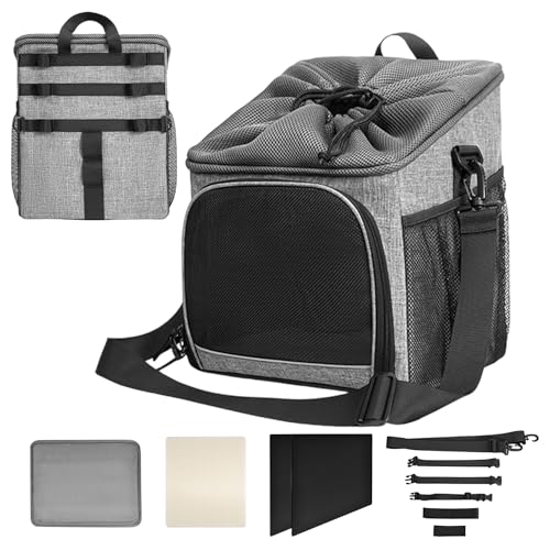 Dog Bike Carrier, Lightweight Detachable Pet Basket, Breathable Polyester Fabric, Design for Outdoor Travel and Adventures, Compact and Convenient, Single Unit Dog Bike Carrier, Lightweight Detachable Pet Basket, Breathable Polyester Fabric, Design for Outdoor Travel and Adventures, Compact and Convenient, Single Unit von Ceprznvey