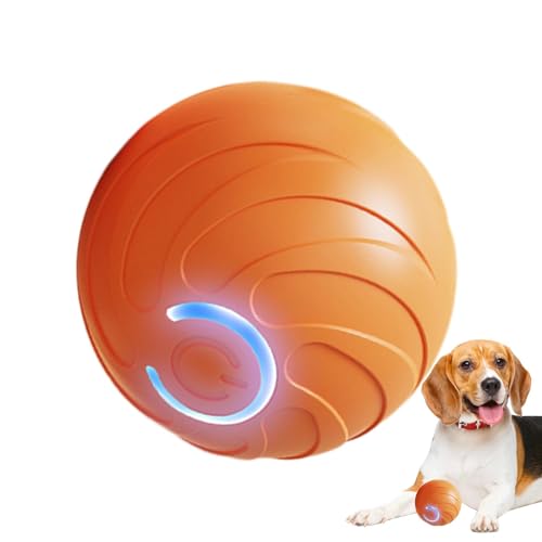 Electric Rolling Pet Toy Ball, Rechargeable Pet Toy, Automatic TPR Rolling Ball, Interactive Cat Toys Ball With Lights Fast Rolling For Stimulating, Entertaining, To Combat Boredom, 2.05 Inches von Ceprznvey
