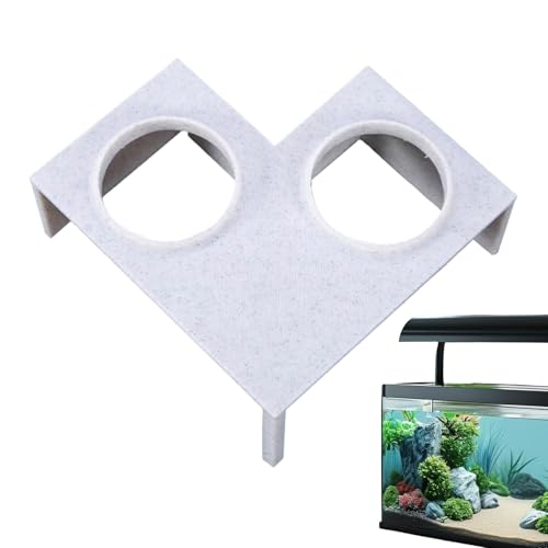 Fischtunnel für Aquarium, Shrimp Cave, Betta Fish Habitat, tragbar, kompakt, Aquarium, Untergrund, Hideaway Terrarium, Tank Decorations Zubehör, 100 g, Weiß, 1 Stück Fischtunnel für Aquarium, Shrimp Cave, Betta Fish Habitat, tragbar, kompakt, Aquarium, Untergrund, Hideaway Terrarium, Tank Decorations Zubehör, 100 g, Weiß, 1 Stück von Ceprznvey