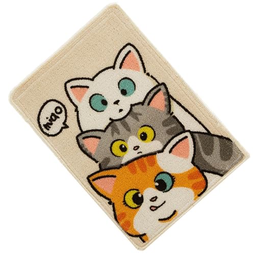 Katzenteppich, Weiche Kratzmatte, Katzenkratzmatte, Decke Kratzteppich Teppich, Horizontaler Boden Katzenkratzpads Teppich für Kleine Mittlere Katzen Haustiere, Mehrzweck-Katzenkratzpad Katzenteppich, Weiche Kratzmatte, Katzenkratzmatte, Decke Kratzteppich Teppich, Horizontaler Boden Katzenkratzpads Teppich für Kleine Mittlere Katzen Haustiere, Mehrzweck-Katzenkratzpad von Ceprznvey