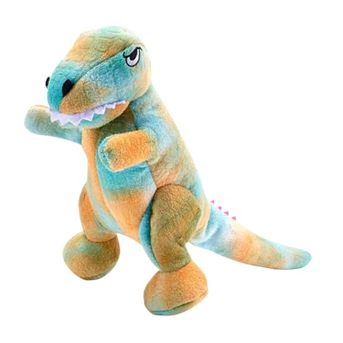 Plush Dinosaur Dog Toy, interaktives Hunde-Kauspielzeug, Squeaky-Puppe, Teeth Cleaning & Bite Resistant, ideal für kleine & mittlere Brötchen für Hunde & Katzen, Größe 8,66 x 6,3 Zoll Plush Dinosaur Dog Toy, interaktives Hunde-Kauspielzeug, Squeaky-Puppe, Teeth Cleaning & Bite Resistant, ideal für kleine & mittlere Brötchen für Hunde & Katzen, Größe 8,66 x 6,3 Zoll von Ceprznvey
