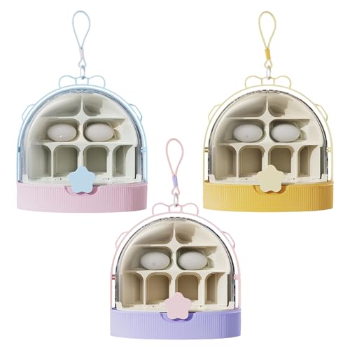 Product Title: Snail Habitat, Observation Box, Reptile Keeper, Clear Ventilated Container, Escape-Proof Design, Science Classroom Outdoor Projects, 7.09x7.09x7.48 von Ceprznvey