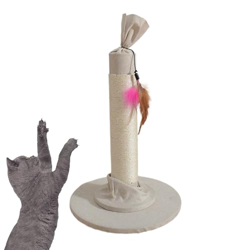 Scratch Toy, Cat Furniture Scratch Pole, Candy Design Tall Scratcher, Cat Post Scratchers, Candy Shaped Cat Scratcher, 21 Zoll Large Scratch Pole with Fabric Covering Base for Kitten and Adult Cats Scratch Toy, Cat Furniture Scratch Pole, Candy Design Tall Scratcher, Cat Post Scratchers, Candy Shaped Cat Scratcher, 21 Zoll Large Scratch Pole with Fabric Covering Base for Kitten and Adult Cats von Ceprznvey