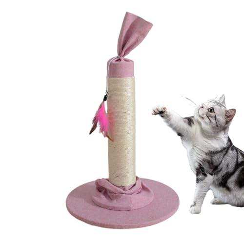 Scratch Toy, Cat Furniture Scratch Pole, Candy Design Tall Scratcher, Cat Post Scratchers, Candy Shaped Cat Scratcher, 21in Large Scratch Pole with Fabric Covering Base for Kitten and Adult Cats Scratch Toy, Cat Furniture Scratch Pole, Candy Design Tall Scratcher, Cat Post Scratchers, Candy Shaped Cat Scratcher, 21in Large Scratch Pole with Fabric Covering Base for Kitten and Adult Cats von Ceprznvey