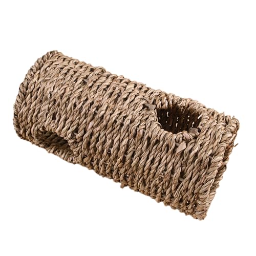 Small Animal Tunnel, Dwarf Hamster Chew-Resistant Toy, Interactive Safe Exercise Tube, Durable Paper Rope Iron Wire, Cage Enrichment for Small Pet Indoor Activity Fun Small Animal Tunnel, Dwarf Hamster Chew-Resistant Toy, Interactive Safe Exercise Tube, Durable Paper Rope Iron Wire, Cage Enrichment for Small Pet Indoor Activity Fun von Ceprznvey