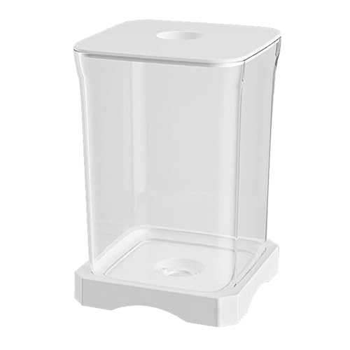 Small Fish Tank, Modern Betta Tank, Acrylic Multi-Functional Aquarium, Compact Led Light, Desktop Room Decoration, Home Display for Desk, 4.65x6.97 Inches Small Fish Tank, Modern Betta Tank, Acrylic Multi-Functional Aquarium, Compact Led Light, Desktop Room Decoration, Home Display for Desk, 4.65x6.97 Inches von Ceprznvey