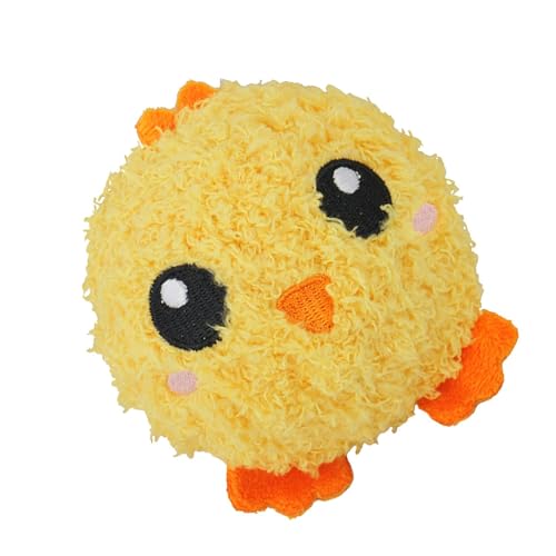 Squeaky Dog Balls, Plush Chew Toy for Small Puppies, Cuddly Soft Sound Interactive Training Toy, Creative Fun for Home & Pet Room Play, 3.54x3.54x3.94 Inches Squeaky Dog Balls, Plush Chew Toy for Small Puppies, Cuddly Soft Sound Interactive Training Toy, Creative Fun for Home & Pet Room Play, 3.54x3.54x3.94 Inches von Ceprznvey