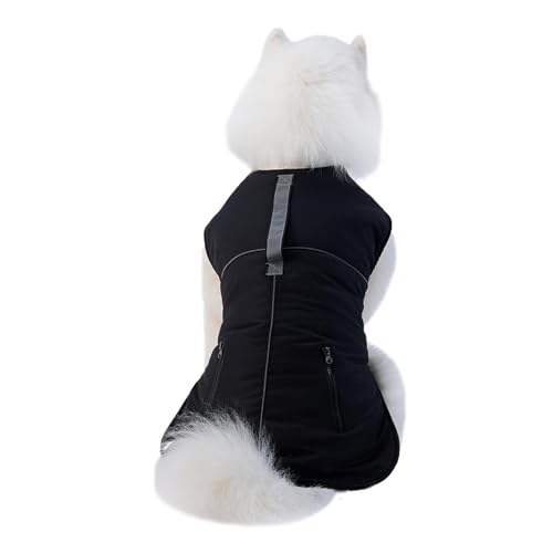 Winter Jacket, Dog Winter Vest, Warm Dog Coat, Cotton Dog Clothes, Puppy Winter Outfit, Winter Jacket for Small Medium Dogs Cotton Fabric Windproof Winter Vest Dog Coats for Cold Weather, Brown, Black Winter Jacket, Dog Winter Vest, Warm Dog Coat, Cotton Dog Clothes, Puppy Winter Outfit, Winter Jacket for Small Medium Dogs Cotton Fabric Windproof Winter Vest Dog Coats for Cold Weather, Brown, Black von Ceprznvey