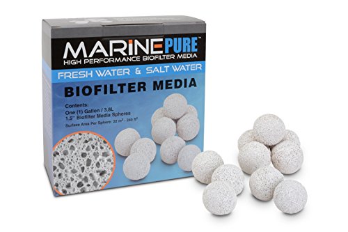 CerMedia MarinePure, Sphere Bio-Filter Medien für Meeres-Aquarien, Dispersionsfarbe für Beton von CerMedia MarinePure