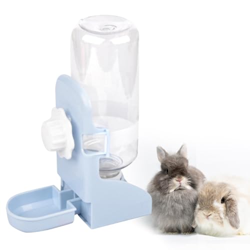 Kaninchen Automatischer Wasserspender, 500ml Hängend Haustier Wasserspender, Für Meerschweinchen Chinchillas Igel Frettchen Hamster Zubehör von Cerioll