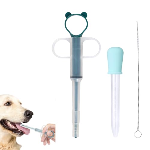 Medikamenten Feeder, 3 Stück Medizin Spritze, Wiederverwendbare Tabletteneingeber, Wiederverwendbare Tabletteneingeber, Haustier Medikamenten Spritze, Feeder Tablette Dosierer, Pille Tablette Feeder von Cerioll
