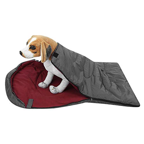 Cerlyiont Hundeschlafsbag, wasserdes warmes, packbares Hundebett, Campinghund -Schlafbett, mit Aufbewahrungstasche, für Reisen im Innenbereich im Freien Camping Camping -Wanderrucksacking Cerlyiont Hundeschlafsbag, wasserdes warmes, packbares Hundebett, Campinghund -Schlafbett, mit Aufbewahrungstasche, für Reisen im Innenbereich im Freien Camping Camping -Wanderrucksacking von Cerlyiont