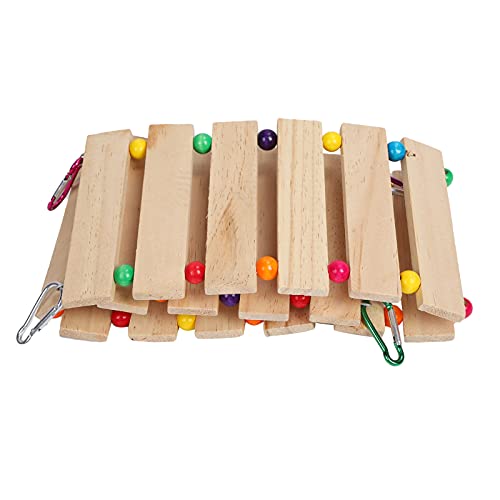 ss Wood Chicken Swing, Wood Chicken Ladder, Chicken Coop Swing Toys, Perch Ladder, Chicken Coop Toy for Birds Poultry Rooster Chicks, Pet Parrots (Small Size (29.9 X 15 X 6.7in)) von Cerlyiont