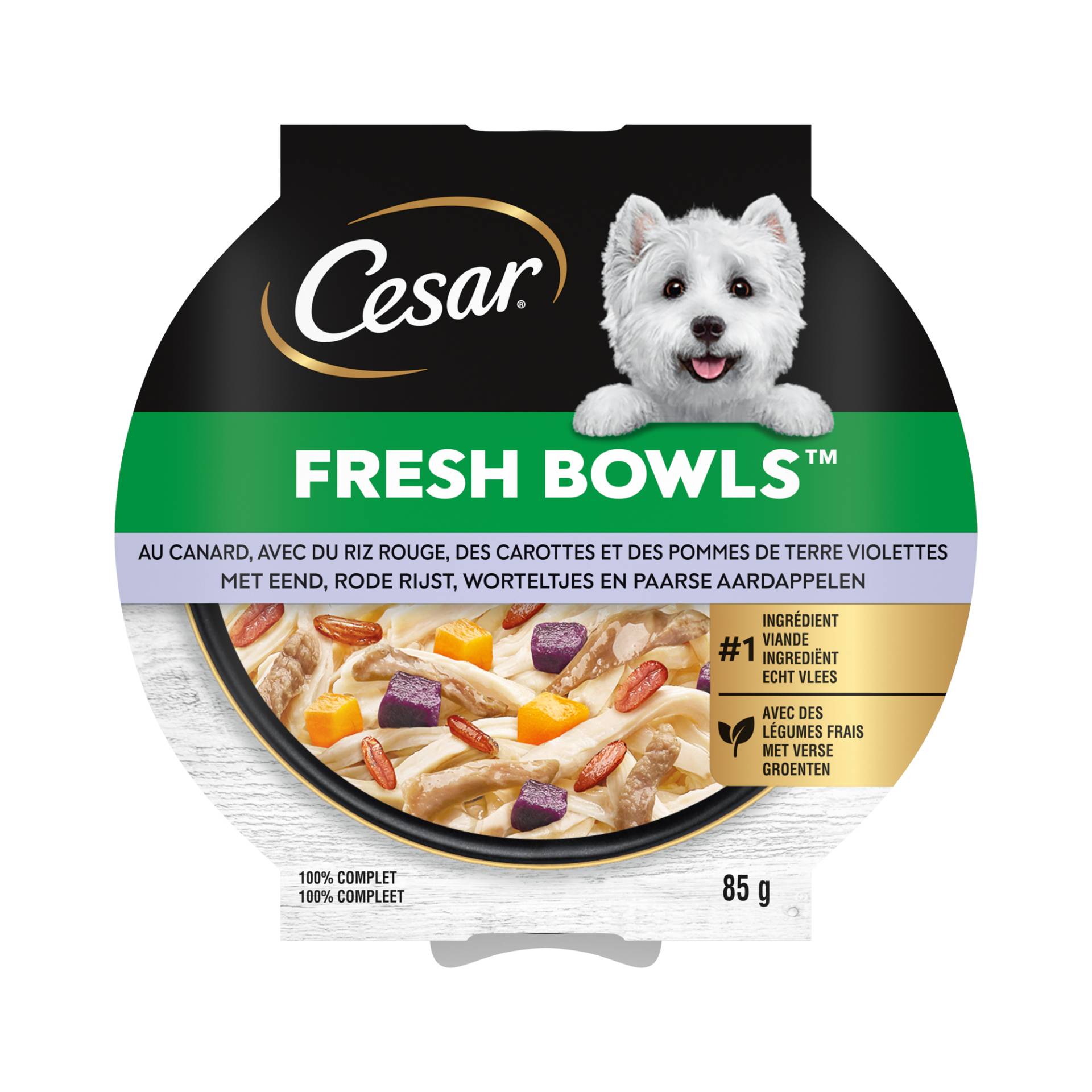 Cesar Fresh Bowls - Geflügel - 10 x 85 g Cesar Fresh Bowls - Geflügel - 10 x 85 g von Cesar