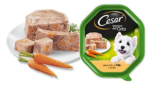 Cesar Gemüsegarten Hühnchen und Karotten 14 x 150 g von Cesar