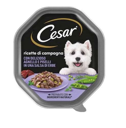 Cesar Landrezepte mit zartem Lamm und Erbsen in Einer Kräutersauce - 14 Schalen Cesar Landrezepte mit zartem Lamm und Erbsen in Einer Kräutersauce - 14 Schalen von Cesar