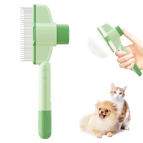 Selbstreinigender Flohkamm für Haustiere, Flohkamm für Katzen,Fellpflegebürste für Haustiere,Selbstreinigender Katzenkamm,Selbstreinigende Haustierbürste für Lang Und Kurzhaarpflege Selbstreinigender Flohkamm für Haustiere, Flohkamm für Katzen,Fellpflegebürste für Haustiere,Selbstreinigender Katzenkamm,Selbstreinigende Haustierbürste für Lang Und Kurzhaarpflege von CesmiPSteh